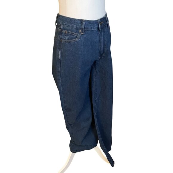 LIONESS Top Model Jean in Dark Denim X-Small Womens Denim Pants - Picture 7 of 14